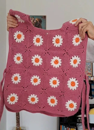 Cardigan à fleurs - vue de face
